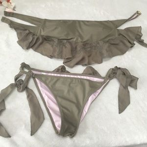 Victorias Secret Olive Bikini Set